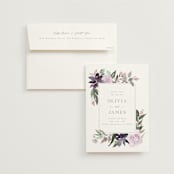"Garden Stroll" - Save the Dates in Lilac by Creo Study - Save the Date with Envelope
