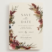 "poetique" - Save the Dates in Autumn by Kate Ahn - Front