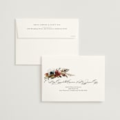 "poetique" - Save the Dates in Autumn by Kate Ahn - FREE Recipient Addressing