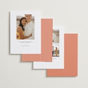 "The Big Picture" - Save the Dates in Ivory by Minted - Back of Card Options