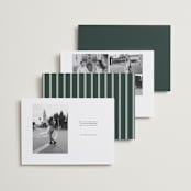 "Beignet" - Save the Dates in Garden by Blustery August - Back of Card Options