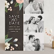 "Love in Bloom" - Save the Dates in Blush by Karidy Walker - Front