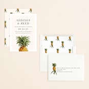 "Party in Paradise" - Save the Dates in Pineapple by Erin Hodges - Assembled