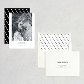 "Date Check" - Save the Dates in Noir by Up Up Creative - Assembled