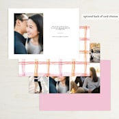 "Eliza" - Save the Dates in Spring by Yao Cheng Design - Back of Card Options