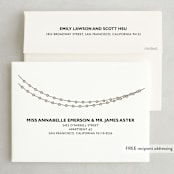 "Midnight Vineyard" - Save the Dates in Eggplant by Design Lotus - FREE Recipient Addressing