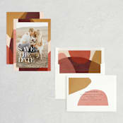 "Galeria" - Save the Dates in Autumn Desert by Kelly Schmidt - Assembled