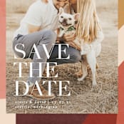 "Galeria" - Save the Dates in Autumn Desert by Kelly Schmidt - Detail