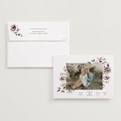 "sepia" - Save the Dates in Sepia by Itsy Belle Studio - Save the Date with Envelope