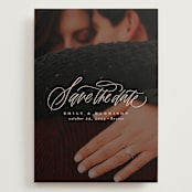 "Layover" - Save the Dates in Almond by Erin L. Wilson - Front