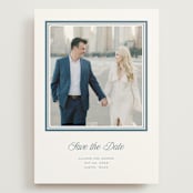 "Lauren" - Save the Dates in Winterberry by Blustery August - Front