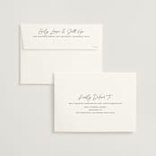 "Instant Elegance" - Save the Dates in Dune by Kerry Doyle - FREE Recipient Addressing