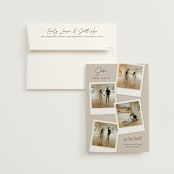 "Instant Elegance" - Save the Dates in Dune by Kerry Doyle - Save the Date with Envelope
