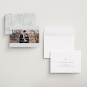 "French Love Story" - Save the Dates in Crystal by Design Lotus - Assembled