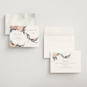 "Maya Rustica" - Save the Dates in Rose by Petra Kern - Assembled