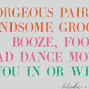 "You In Or What (Two Grooms)" - Save the Dates in Bright Pink by hi-lighter inc. - Detail