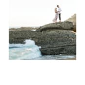 "Simple Frame" - Save the Dates in Pacific by Lindsay Stetson Thompson - Detail