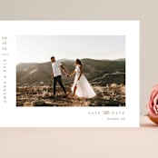 "Minimale" - Save the Dates in Frosting by Jessica Williams - Front