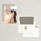 "Modeco" - Save the Dates in Mink by Jennifer Lew - Assembled