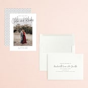 "Signature names" - Save the Dates in Pencil by Stacey Meacham - Assembled
