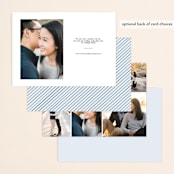 "Big City - Washington DC" - Save the Dates in Pale Blue by Hooray Creative - Back of Card Options