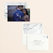 "Winslow" - Save the Dates in Pearl by Itsy Belle Studio - Assembled