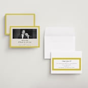 "Mille-feuille" - Save the Dates in Citron by Blustery August - Assembled