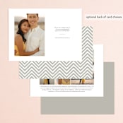 "Etched in love" - Save the Dates in Cloud by Stacey Meacham - Back of Card Options