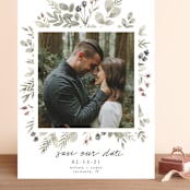 "Lovely Bloom" - Save the Dates in Rust by Cole Dawn Peachey - Front