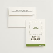 "Portrait" - Save the Dates in Charcoal by Minted - Save the Date with Envelope