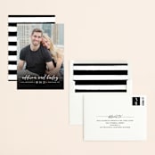 "Simply Us" - Save the Dates in Pearl by Lehan Veenker - Assembled