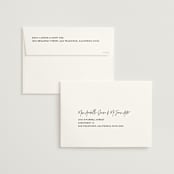 "Signed" - Save the Dates in Champagne by JoAnn Jinks - FREE Recipient Addressing