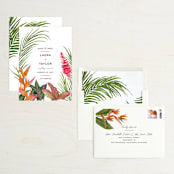 "Resort" - Save the Dates in Leaf by Elly - Assembled
