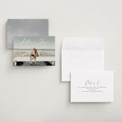 "Hitched" - Save the Dates in Snow by That Girl Press - Assembled