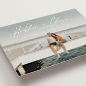 "Hitched" - Save the Dates in Snow by That Girl Press - Detail