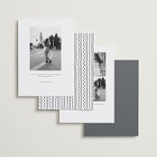 "Celebration XO" - Save the Dates in Ivory by Alethea and Ruth - Back of Card Options