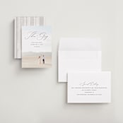 "Enchantment" - Save the Dates in Graphite by Snow and Ivy - Assembled