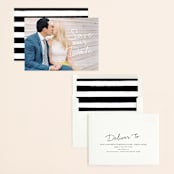 "Scripted Note" - Save the Dates in Snow by Lehan Veenker - Assembled