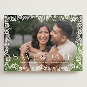 "Meander" - Save the Dates in Snow by Angela Marzuki - Front