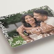 "Meander" - Save the Dates in Snow by Angela Marzuki - Detail