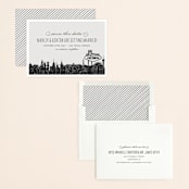 "Big City - Las Vegas" - Save the Dates in Light Taupe by Hooray Creative - Assembled