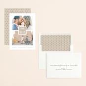 "Frame Up" - Save the Dates in Khaki by Stacey Meacham - Assembled