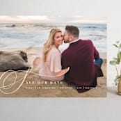 "Legato" - Save the Dates in Cloud by Hooray Creative - Front