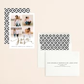 "Jotted" - Save the Dates in Golden by Ashley Hegarty - Assembled