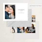 "Big City - Philadelphia" - Save the Dates in Light Taupe by Hooray Creative - Back of Card Options