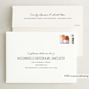 "Big City - Philadelphia" - Save the Dates in Light Taupe by Hooray Creative - FREE Recipient Addressing