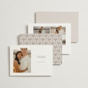 "Really Really Ready" - Save the Dates in Blush by Amy Payne - Back of Card Options