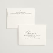 "Really Really Ready" - Save the Dates in Blush by Amy Payne - FREE Recipient Addressing