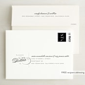 "Waltz" - Save the Dates in Tuxedo by Lori Wemple - FREE Recipient Addressing