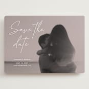 "Blush" - Save the Dates in Rose by Sumak Studio - Front